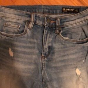 Blanknyc skinny jeans with ripped details
